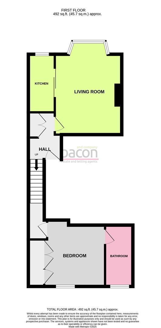 Floor Plan | Flat | Madeira Avenue, Worthing, BN11 | Let Agreed